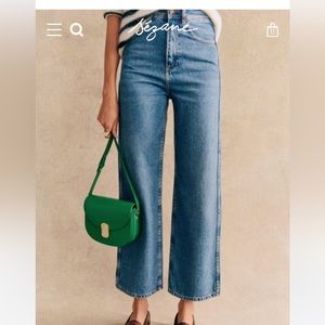 Sezane Le Crop jeans